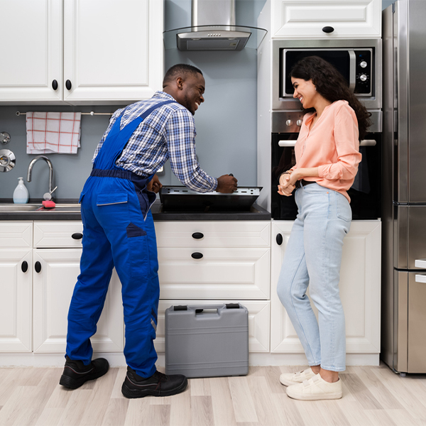 can you provide an estimate for cooktop repair before beginning any work in Empire Illinois